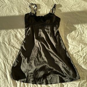 Black Slip Dress